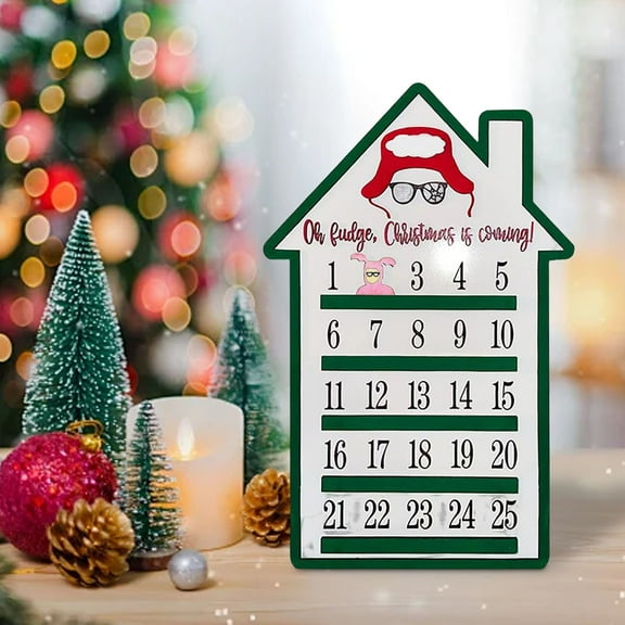 Calendar 2025-2026 Calendar Planner for Home or office Planning and Organization Halloween Calendar Number Card Wooden Scene Party Decoration Wall Decoration Decoration Fmlxio Multicolor