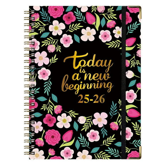 Calendar 2025-2026, Furenl 2025-2026 Academic Planner | Weekly & Monthly Calendar with Tabs, Hard Cover A5 Planner for Teachers, & Home Use, 2025-2026 Academic Planner