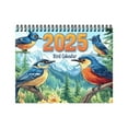 Calendar 2025 Clearance! 2025 Bird Calendar Creative Oil Painting Bird