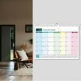 thumbnail image 1 of Calendar 2025 Wall Calendar 2025-2026 18 Months Runs From January 2025 to June 2026 Hanging Calendar Sturdy Double Coil Binding Calendar Block Thick Paper for Home Office Planning & Organizing, 1 of 8