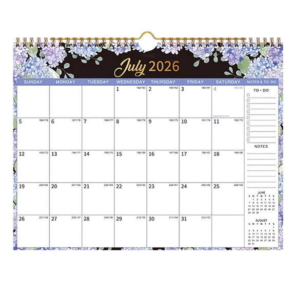 Calendar 2026-2027 - 18 Months Wall Calendar 2026-2027 from Jul. 2026 - Dec. 2027, Wall Calendars 2026-2027 9.8'' x 13'',Calendar with Thick Paper