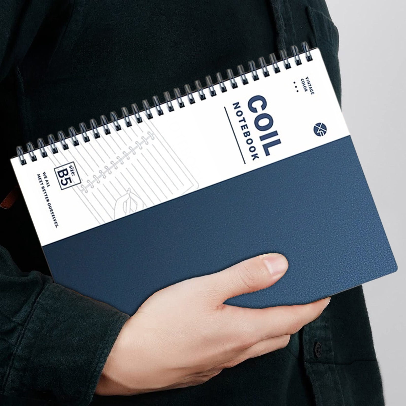 7in Notebook Calendar Book,B5 Notebook High Value Student Thick Note Making Notebook ...