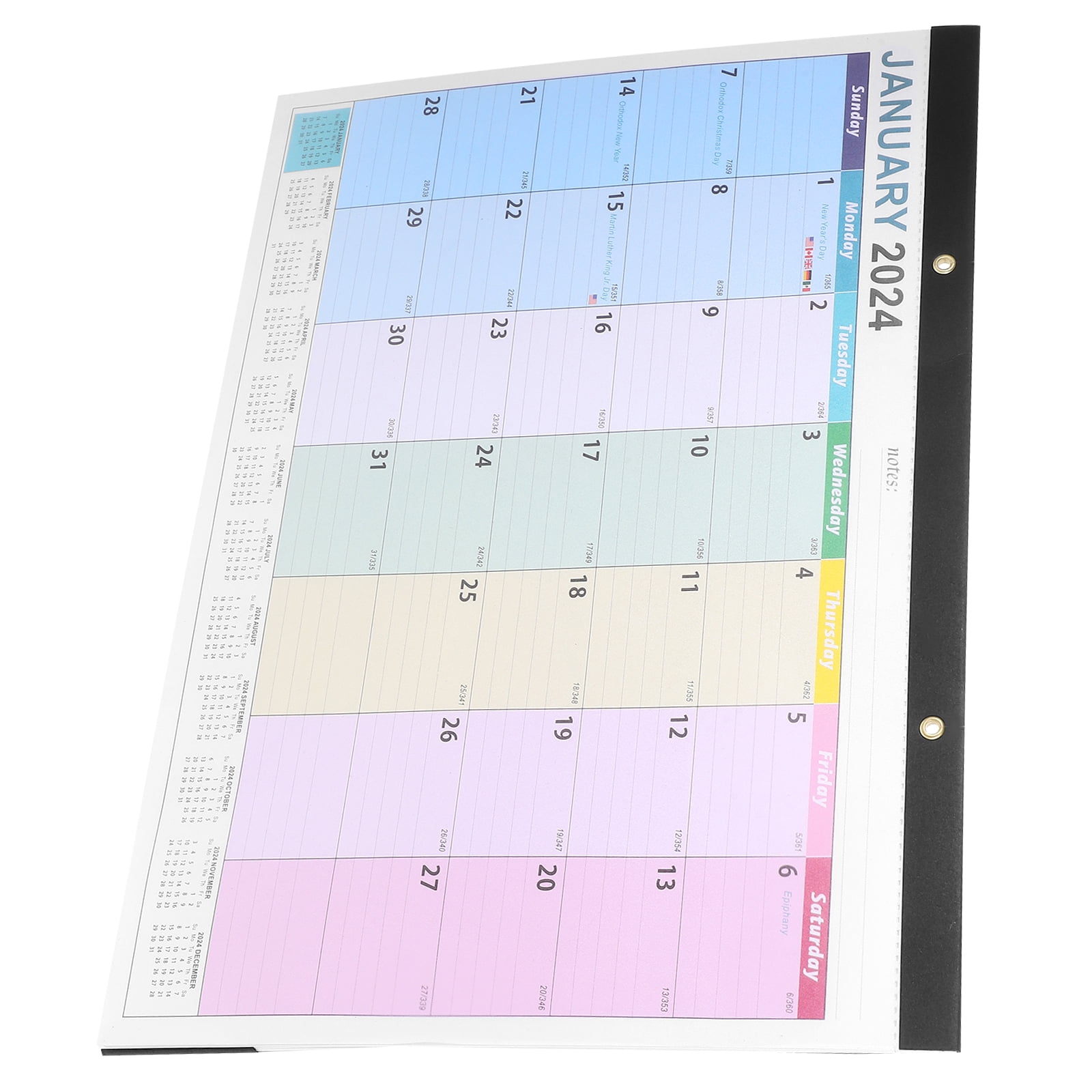 Calendar Calendars Personalized Memo Pad Office Chaiers English Wall