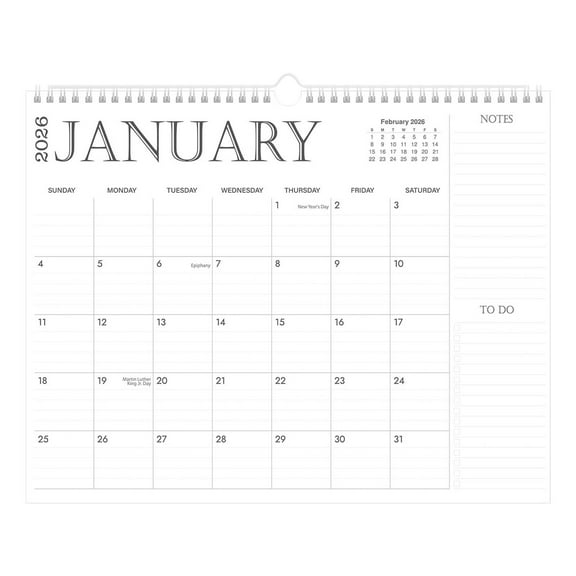 Calendar For 2026 January To 2027 June Monthly Design For Home Office Use Wall Hanging Or Desk Display For Yearly Planning