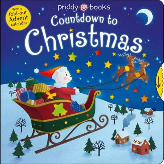 Pre-Owned Calendar Fun: Countdown to Christmas: With a Fold-Out Advent Calendar (Board book) 1684490758 9781684490752
