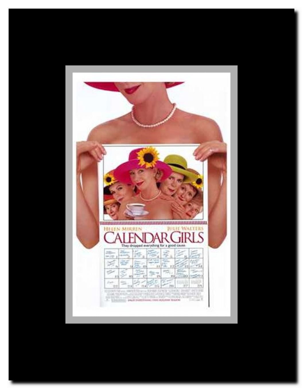 Calendar Girls Framed Movie Poster