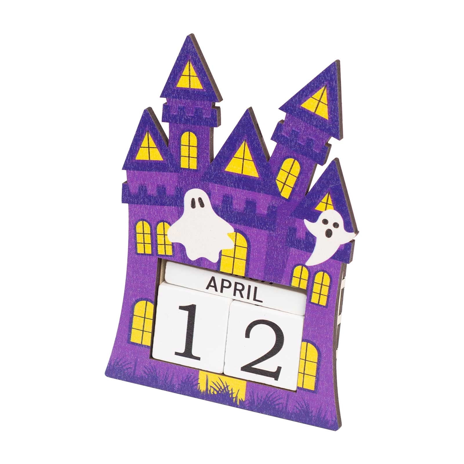 Calendar Halloween Wooden Countdown Calendar Whimsical Surprise Each