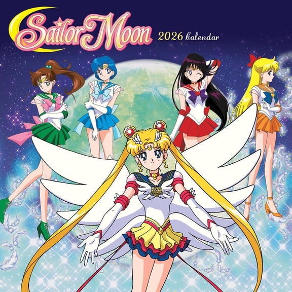 Calendar Ink, Sailor Moon 2026 Mini Wall Calendar