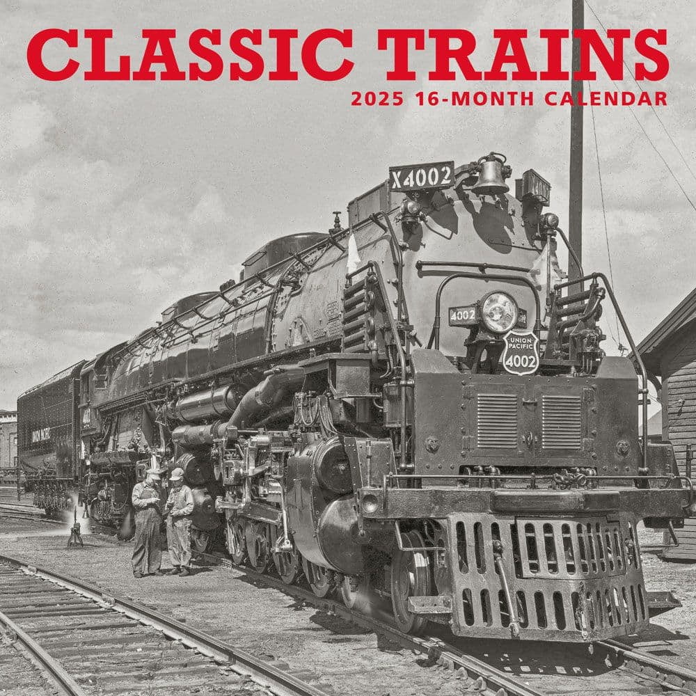 Calendar Ink, Trains Classic 2025 Wall Calendar - Walmart.com
