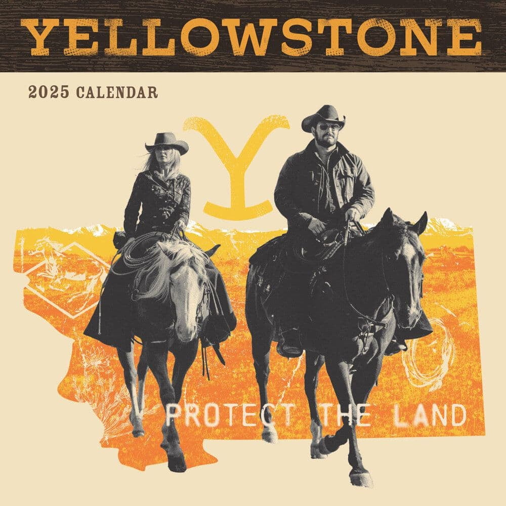 Calendar Ink, Yellowstone TV 2025 Mini Wall Calendar