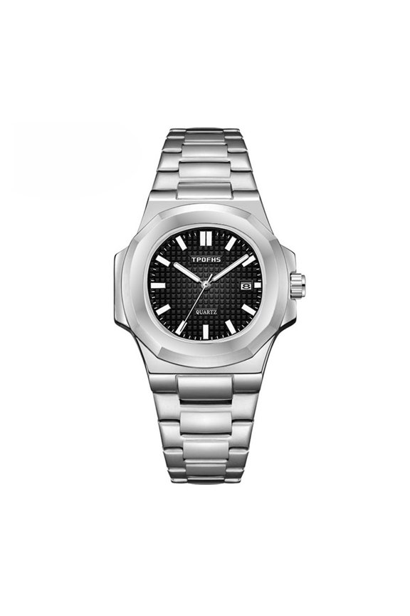 Calendar Luminous Men\'s Quartz Watch Screw Watch