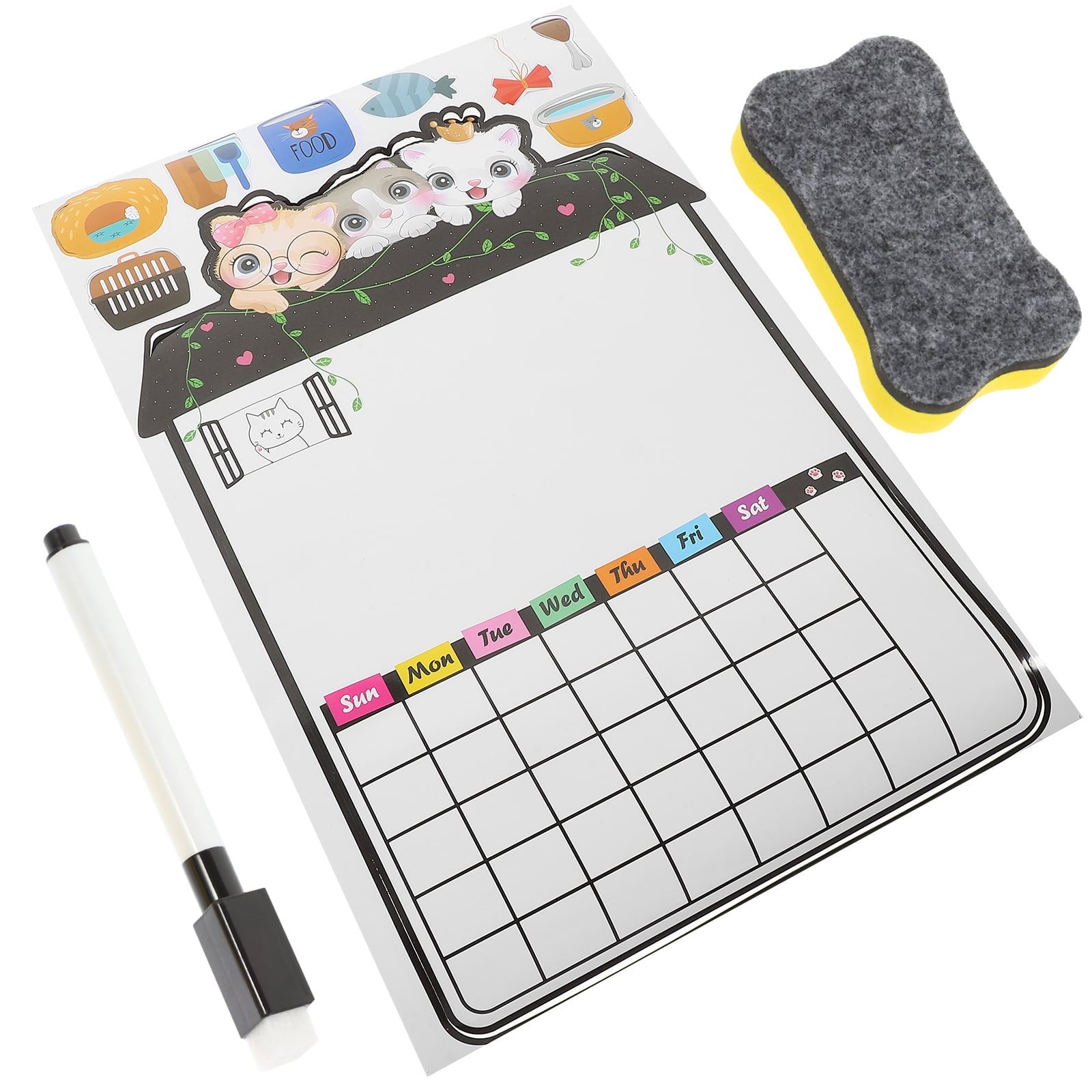 Calendar Stickers Note-taking Reminder Whiteboard - Walmart.com