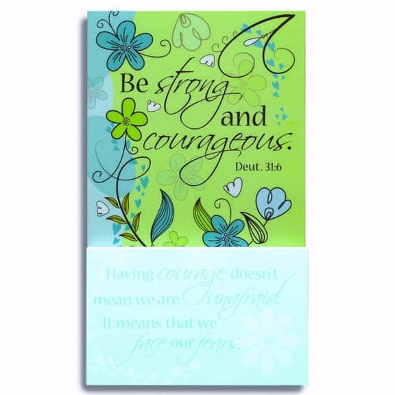 Calendar-Weekly Thought Magnet-Be Strong And Courageous