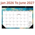 thumbnail image 1 of Calendar for Desk and Wall 2026-2027, Monthly Organizer for Home or Office, 17" x 12", 1 of 7