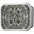 thumbnail image 1 of Calendario Azteca Aztec Azteca Calander Indian Tribe Belt Buckle Vaquero People, 1 of 2