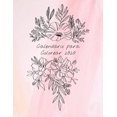 thumbnail image 1 of Calendario de Coloración Cubierta Rosa Claro: Calendario para colorear 2020 : Calendario Mensual 2020 con ramos de flores ilustrados a mano, con espacios para registrar los ingresos, gastos, fechas importantes, logros, usarlo como libro o páginas colgantes. (Series #1) (Paperback), 1 of 1