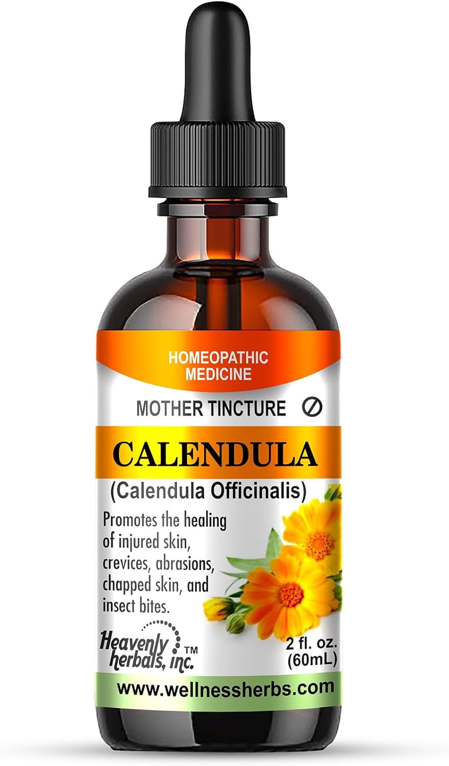 Calendula OFFICINALIS Q Mother Tincture Promotes The Healing of