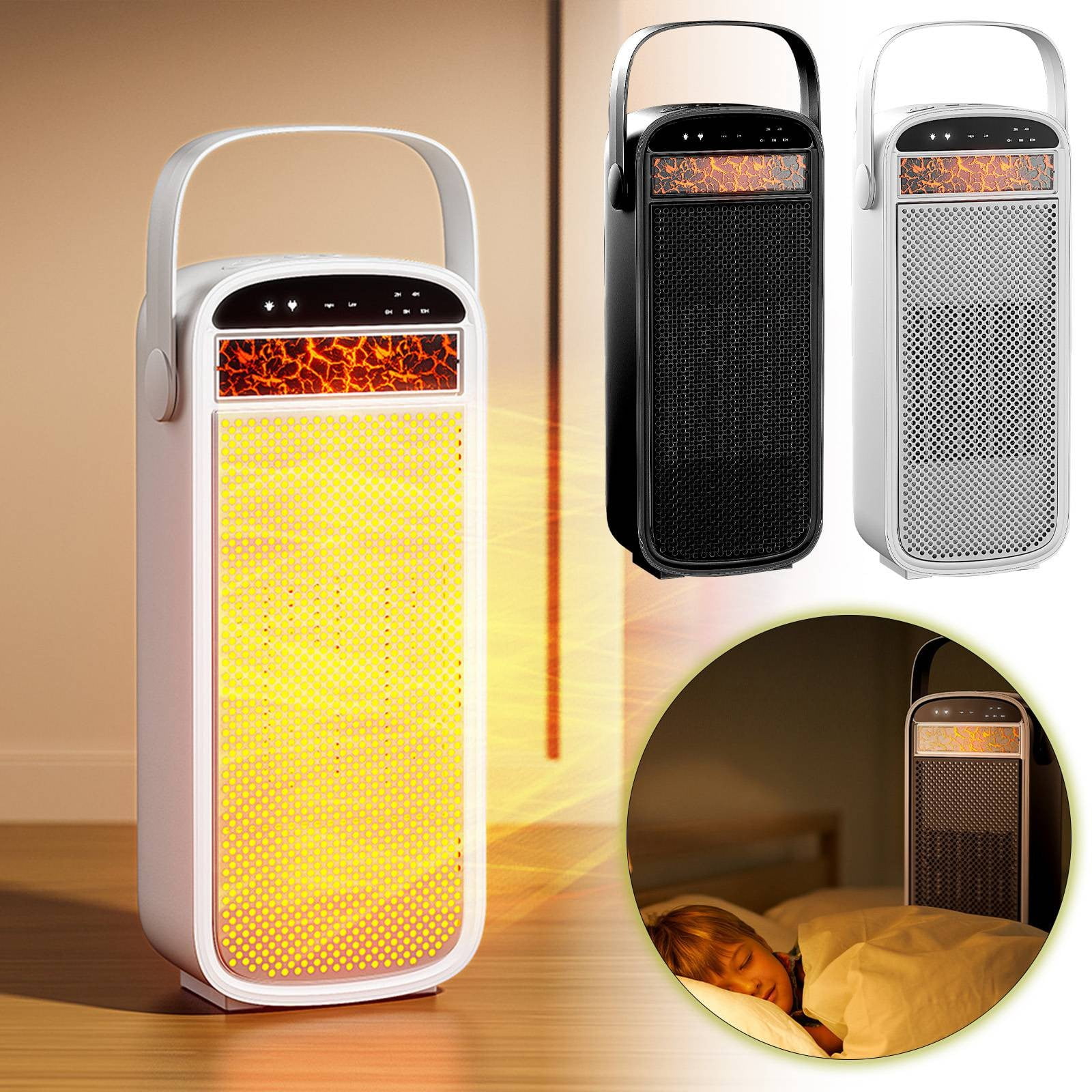 Calentador Space Heater Portable for Indoor Use, Electric Heater with