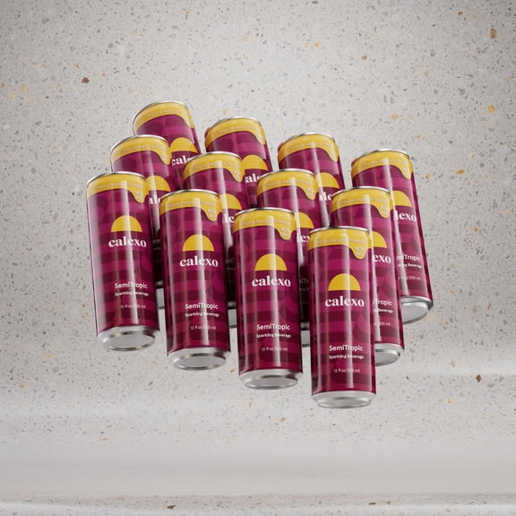 Calexo SemiTropic Non Alcoholic Sparkling Beverage 12 oz. 12pk 0.0% ABV