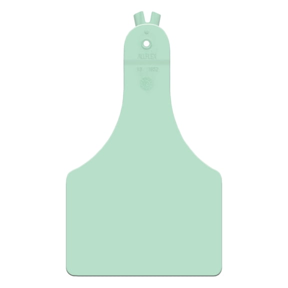 Calf Blank A-Tags pkg 25 Color: Green