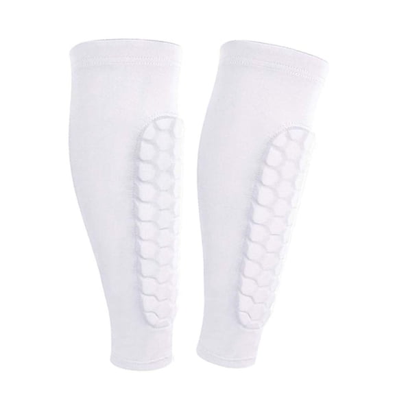 Calf Compression Sleeve,Skiing Protective Socks,Honeycomb Breathable Guards,Elastic Anti Collision Comfortable Fit Design Snowboard Outdoor Sports Training Shockproof Warm Leg Protector