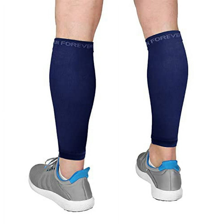 Calf Compression Sleeves For Men And Women - Leg Compression Sleeve -  Footless Compression Socks for Runners, Shin Splints, Varicose Vein & Calf  Pain Relief - Calf Brace For Running, Cycling, Travel , 