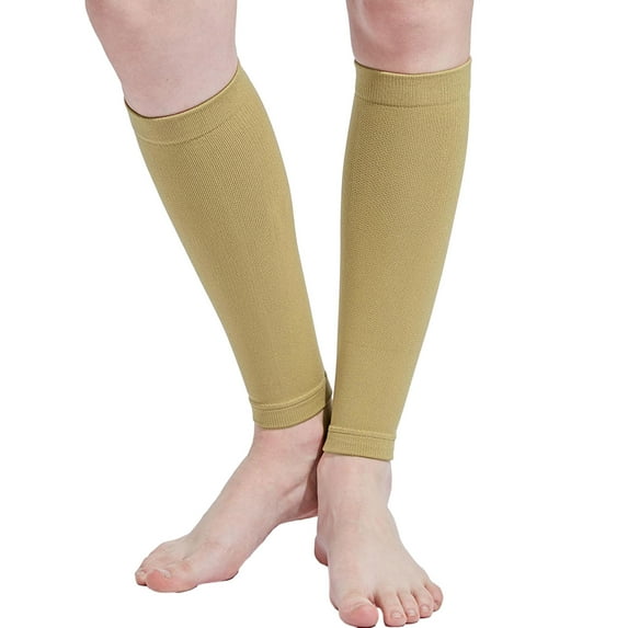 Calf Compression Sleeves for Men Women Footless Compression Socks without Feet Wide Leg Compression Sleeve Calf Brace