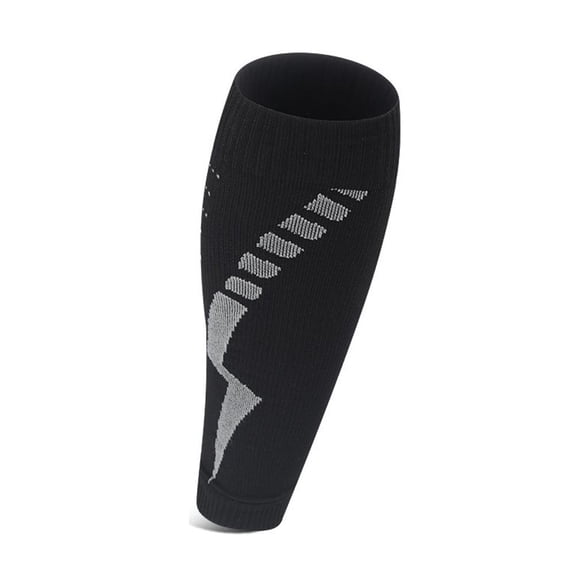 Calf Compression Sleeves for Performance & Recovery, Moisture-Wicking Polyester Spandex, M L XL Sizes, 1 Count