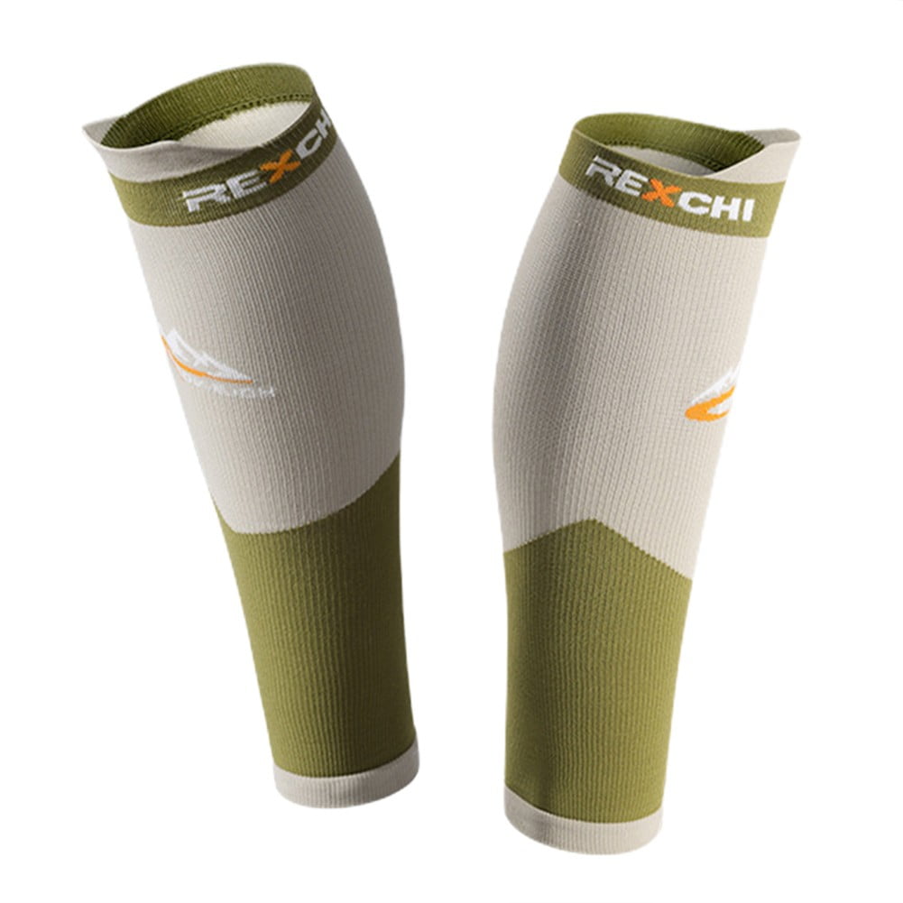 Calf Leg Running Compression Sleeve Socks Shin Splint Support Brace