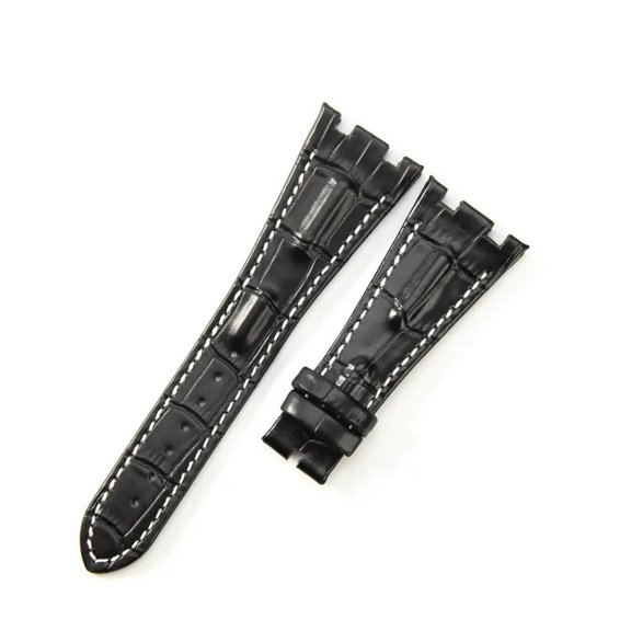 Calf-Skin Watchband Fit For AP Royal Oak Series 15710 15703 15706 26470 26471 26474 Leather Watch Strap 28mm Leather Bracelet Male