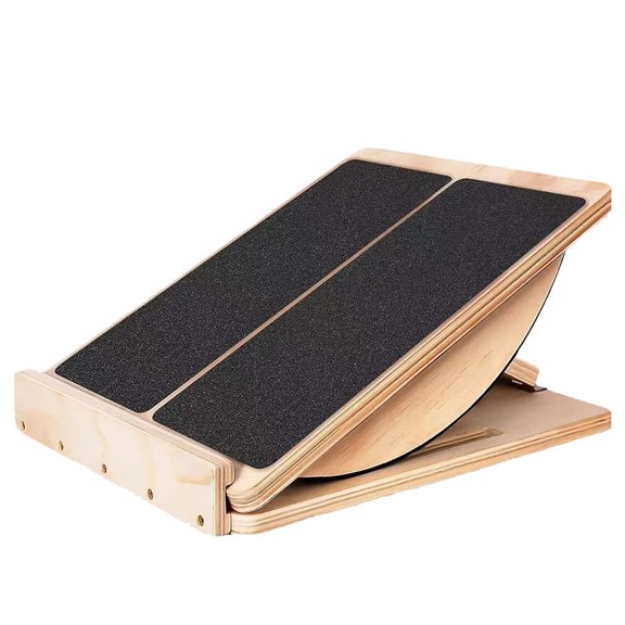 Calf Slant Board, Wooden Exercise Slant Board, Non slip Squats Slant Board, Adjustable Calf Stretcher For Exercise Ankle, Foot Stretching