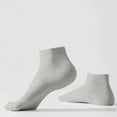 thumbnail image 1 of Calf Socks Men Summer Men's Socks Spring and Summer Short Socks Thin Breathable Socks Men's Sports Socks Cozy Fall Socks Gray One Size, 1 of 5