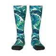 thumbnail image 1 of Calf Socks for Men Women, Banana leaves green Knee High Socks, Running Athletic Cushion Tube Socks Boot Socks, 1 of 7