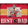 thumbnail image 1 of Calgary Flames 10'' x 10'' Best Dad Clip Frame, 1 of 1
