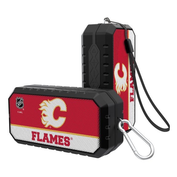 Calgary Flames End Zone Water Resistant Bluetooth Speaker