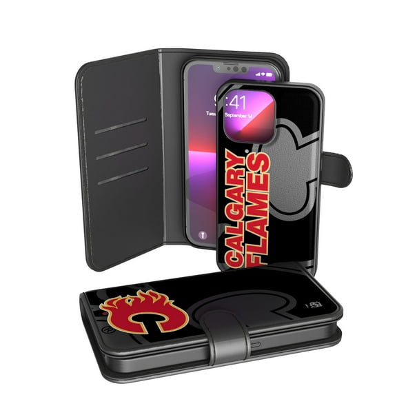 Calgary Flames iPhone Wallet Case