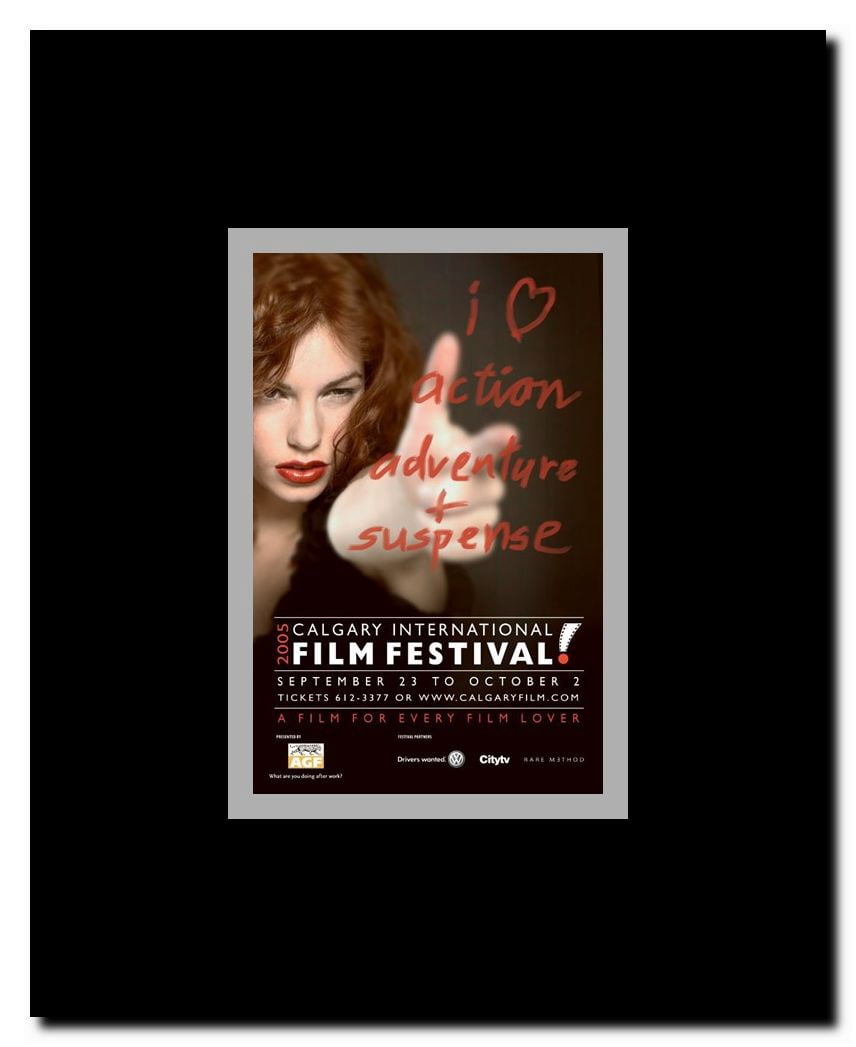 Calgary International Film Festival Framed Movie Poster