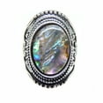 thumbnail image 1 of Calgary Statement Ring Womens Simulated Abalone Ginger Lyne Collection, 1 of 5