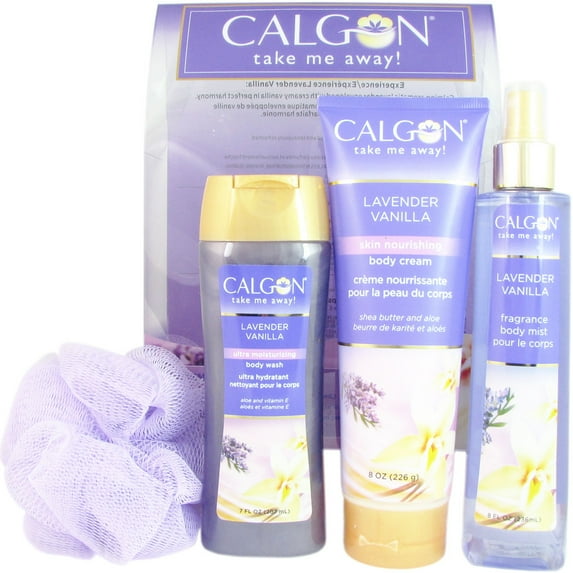 Calgon Lavender Vanilla 4 Pcs Set