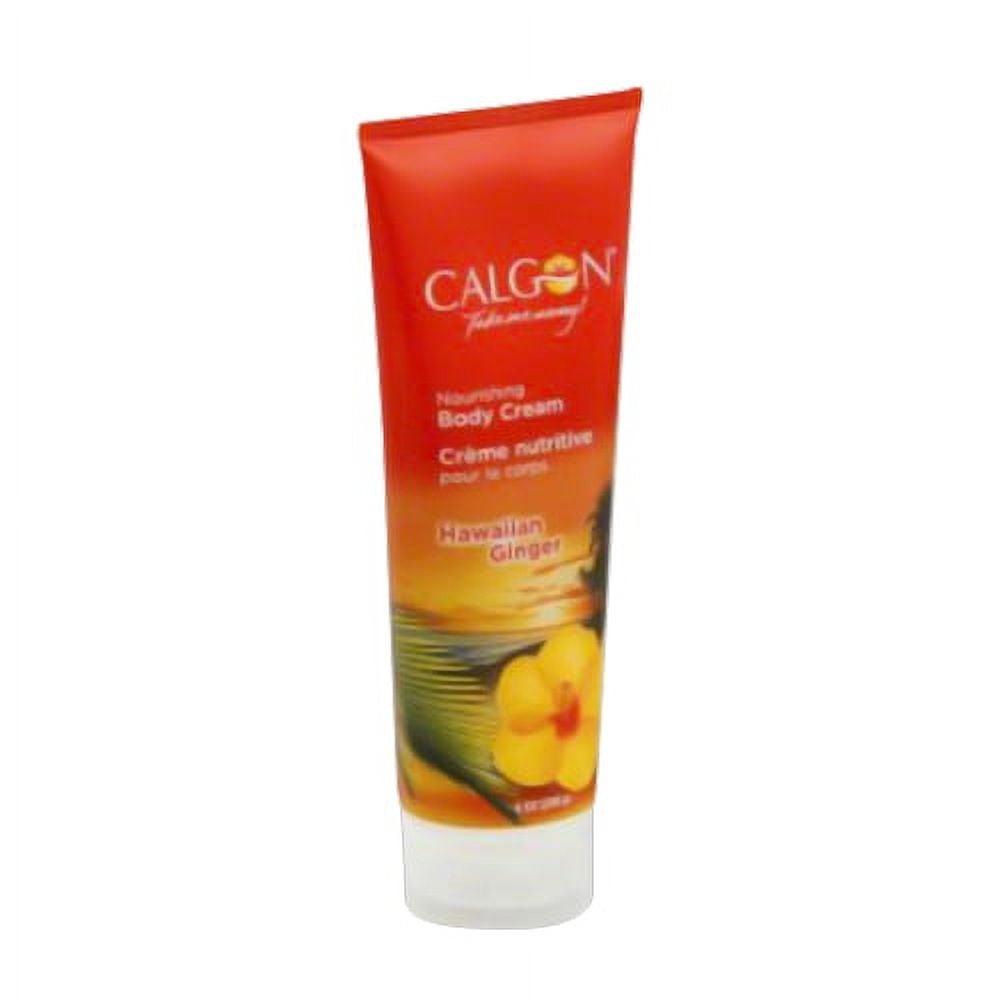 Calgon Nourishing Body Cream, Hawaiian Ginger - 8 Oz, 3 Pack
