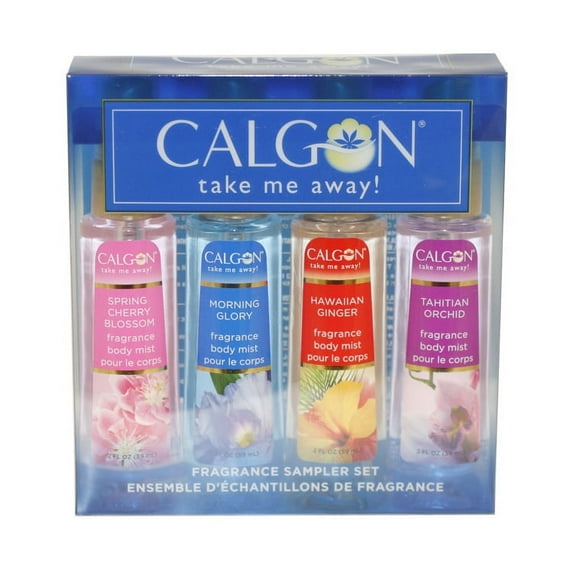 Calgon Take Me Away 4 piece Body Spray Gift Set