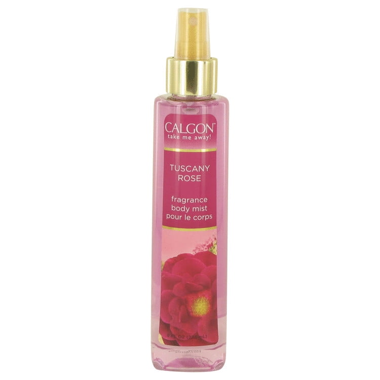 Calgon Tuscany Rose Body Spray for Women, 8 Oz