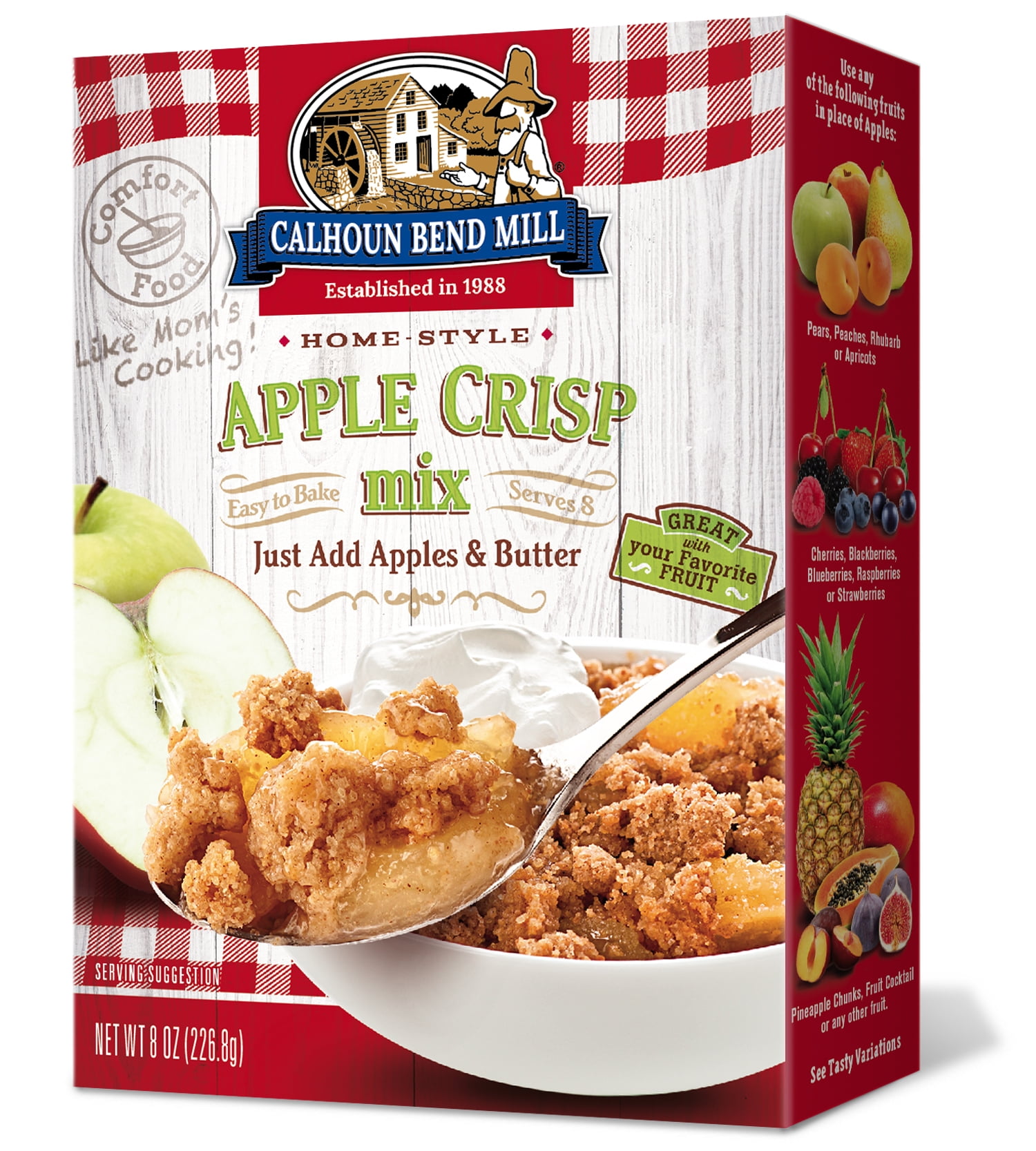 Calhoun Bend Mill Apple Crisp Mix, 8 oz