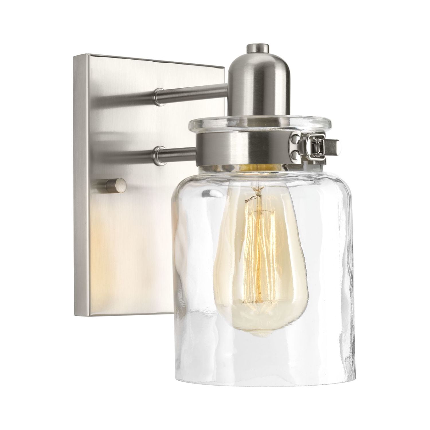 Calhoun Brushed Nickel 8.63" Dimmable Bath Vanity Light