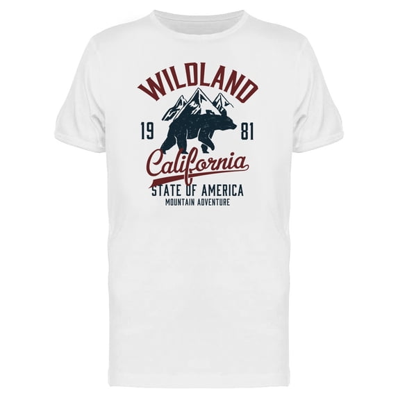 Cali Bear Vintage Graphic Tee Men's -Image by Shutterstock