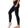 thumbnail image 1 of Cali Chic Women's Workout Bottoms Yoga Pants Celebrity High Waist Tummy Control (Medium, Black), 1 of 7