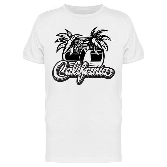Cali Classic Sunset T-Shirt Men -Image by Shutterstock, Male Large