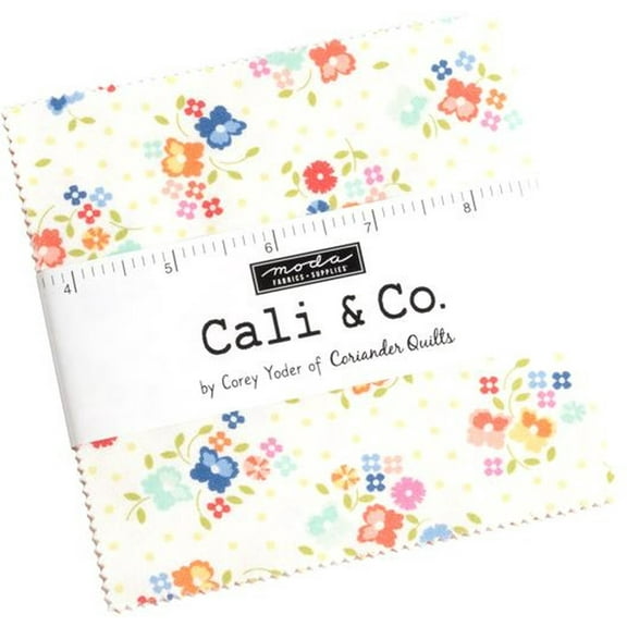 Cali & Co. Charm Pack by Corey Yoder; 42 - 5" Precut Fabric Quilt Squares