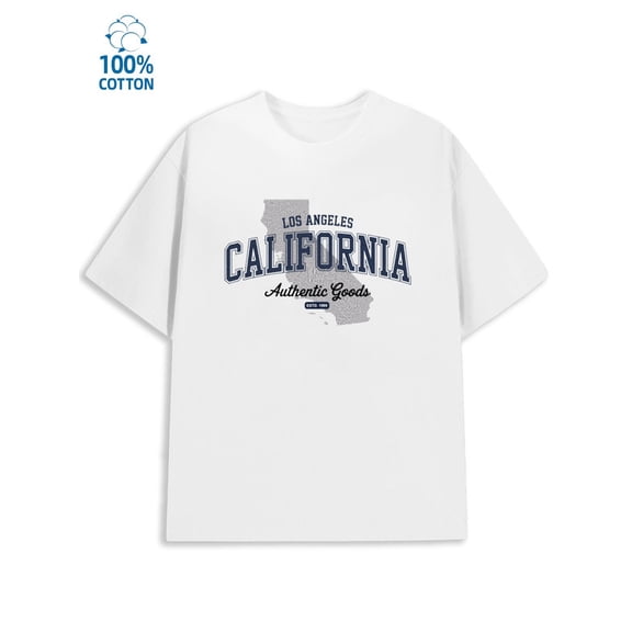 Cali LA Tee men Los Angeles 180G 100% Cotton white graphics 79 Casual Unisex Shirt Short Sleeve tshirts Retro Unisex Shirt Cotton tshirts Trendy Unisex Shirt Short Sleeve tshirts