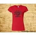 thumbnail image 1 of Cali Life T-Shirt California Golden State 1850 Woman Tee Color Red X-Large, 1 of 2